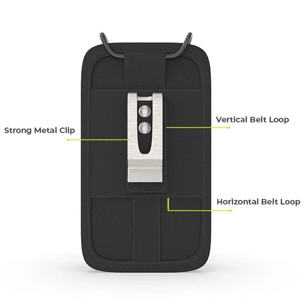 Rugged BaoFeng BF-F8HP Radio Case with Snap Closure