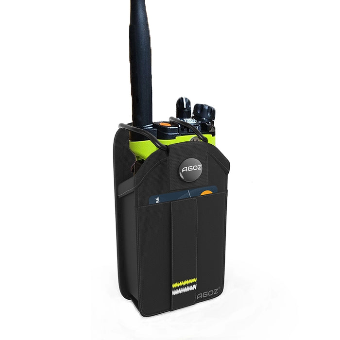 Rugged Motorola APX 8000 Radio Holster with Belt Clip