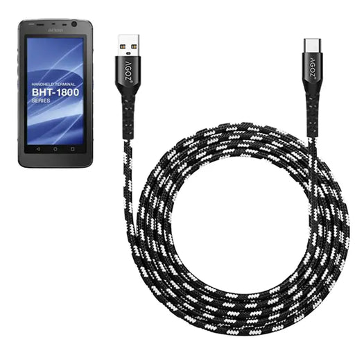 USB-C Fast Charger Cable for Denso BHT-1800 Scanner