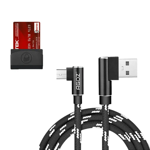 90 Degree Micro USB Cable Charger for Magtek eDynamo & iDynamo 5