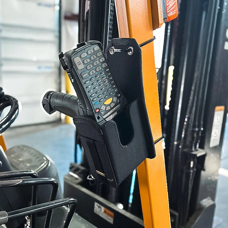 Rugged Forklift Holster for Zebra MC3400 Gun