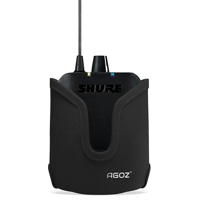 Rugged Shure P3R Holster with Belt Clip and Loop