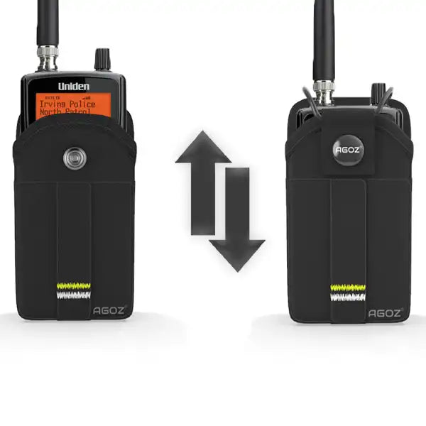 Military-Grade Uniden BC125AT Radio Scanner Case with Snap Closure