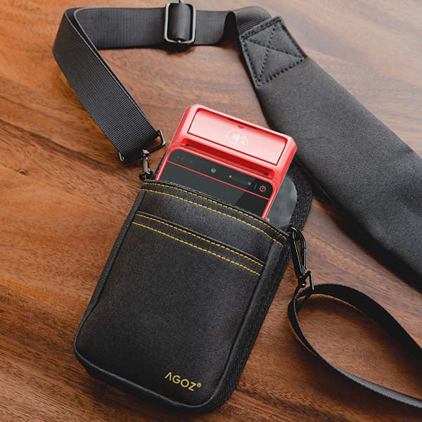 PAX A800 holster met draagriem/heupriem