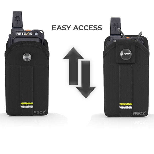 Heavy-Duty Case for Retevis RT22S Walkie Talkie with Snap